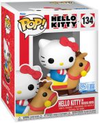 Figurine Pop Sanrio #134 Hello Kitty sur Cheval à Bascule