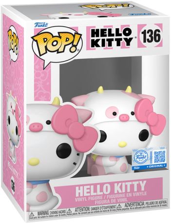 Figurine Funko Pop Sanrio #136 Hello Kitty (en Vache)