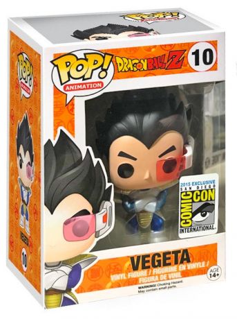 Figurine Funko Pop Dragon Ball Z #10 Vegeta - Métallique (DBZ)