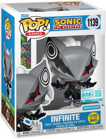 Figurine Funko Pop Sonic le Hérisson #1139 Infinite - Glow in the Dark