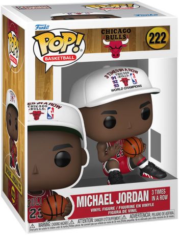 Figurine Funko Pop NBA #222 Michael Jordan (3 fois consécutives)