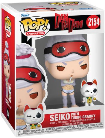 Figurine Funko Pop Dan Da Dan #2154 Seiko avec Turbo Granny
