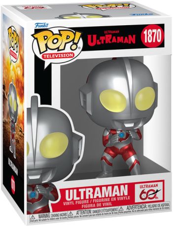 Figurine Funko Pop Ultraman #1870 Utraman - Métallique 