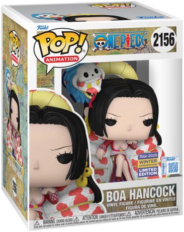 Figurine Funko Pop One Piece #2156 Boa Hancock sur Trône