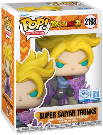 Figurine Funko Pop Dragon Ball Super #2198 Trunks Super Saiyan