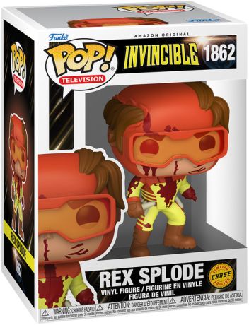 Figurine Funko Pop Invincible #1862 Rex Splode [Chase]