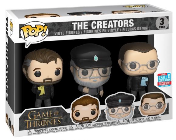 Figurine Funko Pop Directeurs Les créateurs - 3 Pack