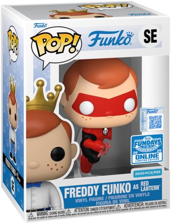 Figurine Funko Pop Freddy Funko Freddy Funko en Red Lantern