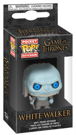 Figurine Funko Pop Game of Thrones Marcheur Blanc - Porte-clés