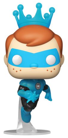 Figurine Funko Pop Freddy Funko Freddy Funko en Blue Lantern - Translucide