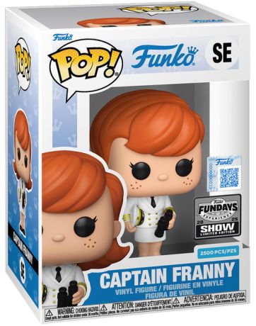 Figurine Funko Pop Franny Funko Capitaine Franny