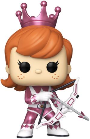 Figurine Funko Pop Franny Funko Franny Funko en Ranger Rose - Métallique
