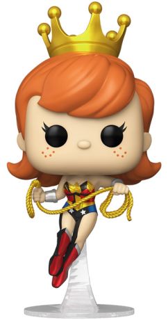 Figurine Funko Pop Franny Funko Franny Funko en Wonder Woman - Métallique