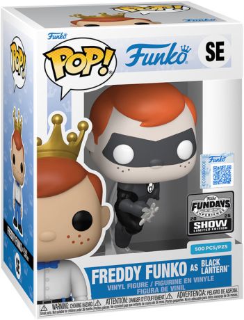 Figurine Funko Pop Freddy Funko Freddy Funko en Black Lantern