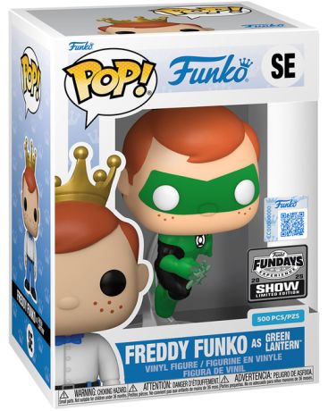 Figurine Funko Pop Freddy Funko Freddy Funko en Green Lantern