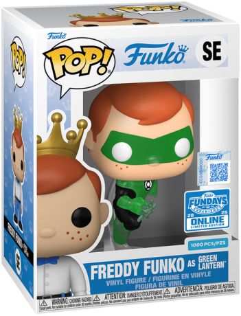 Figurine Funko Pop Freddy Funko Freddy Funko en Green Lantern - Translucide