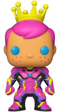 Figurine Funko Pop Freddy Funko Freddy Funko en Iron Man - Black Light