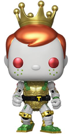 Figurine Funko Pop Freddy Funko Freddy Funko en Metalhead - Glow in the Dark