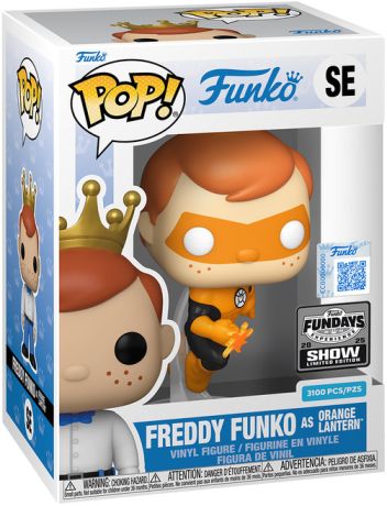Figurine Funko Pop Freddy Funko Freddy Funko en Orange Lantern