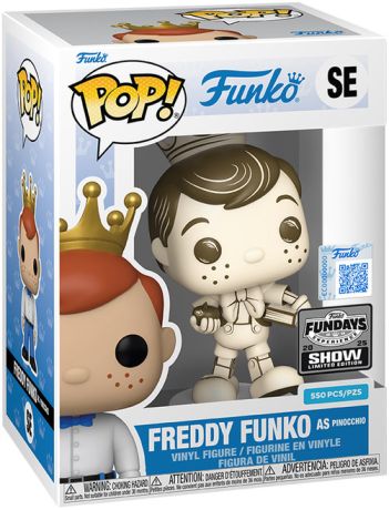 Figurine Funko Pop Freddy Funko Freddy Funko en Pinocchio (Esquisse) - Sepia