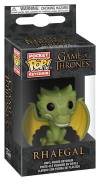 Figurine Funko Pop Game of Thrones Rhaegal - Porte-clés