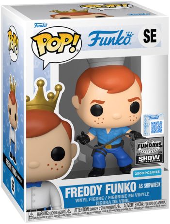 Figurine Funko Pop Freddy Funko Freddy Funko en Shipwreck
