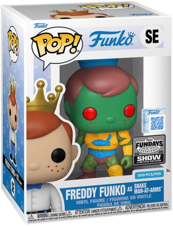 Figurine Funko Pop Freddy Funko Freddy Funko en Snake Man-At-Arms