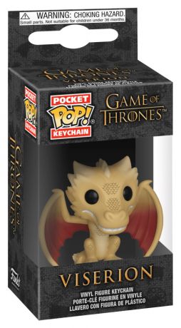 Figurine Funko Pop Game of Thrones Viserion - Porte-clés