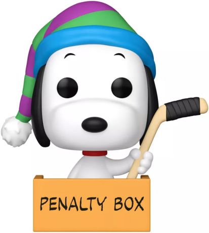 Figurine Funko Pop Snoopy #2097 Snoopy sur le banc des pénalités