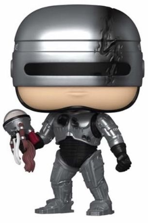 Figurine Funko Pop RoboCop #1989 Robocop (Métallique) [Chase]