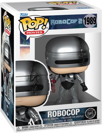 Figurine Funko Pop RoboCop #1989 Robocop - Métallique [Chase]