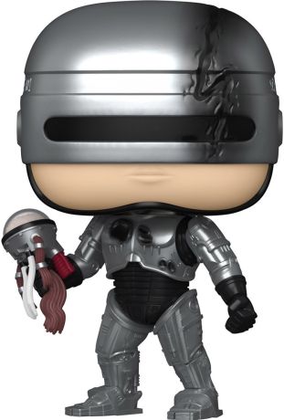 Figurine Funko Pop RoboCop #1989 Robocop - Métallique [Chase]