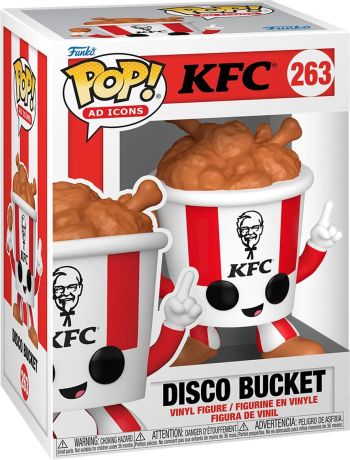 Figurine Funko Pop Icônes de Pub #263 Disco Bucket KFC
