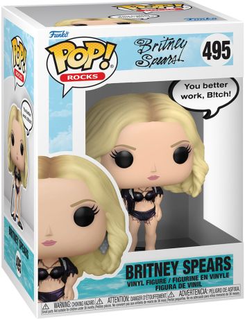 Figurine Funko Pop Britney Spears #495 Britney Spears (You better work, Bitch !)