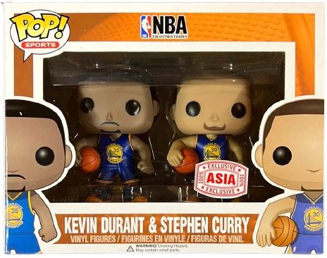 Figurine Funko Pop NBA Kevin Durant & Stephen Curry