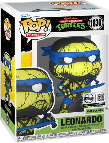 Figurine Funko Pop Tortues Ninja #1830 Leonardo (Deco)