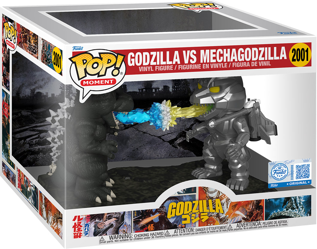Figurine Pop Godzilla #2001 pas cher : Godzilla vs Mechagodzilla