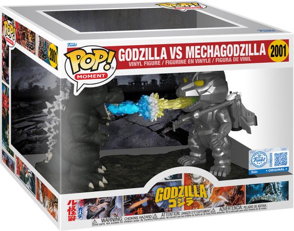 Figurine Funko Pop Godzilla  #2001 Godzilla vs Mechagodzilla - Moment