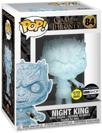 Figurine Funko Pop Game of Thrones #84 Roi de la nuit - Brillant dans le noir
