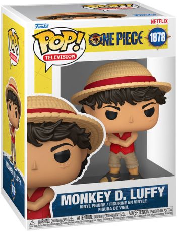 Figurine Funko Pop One Piece Série Netflix #1878 Monkey D. Luffy