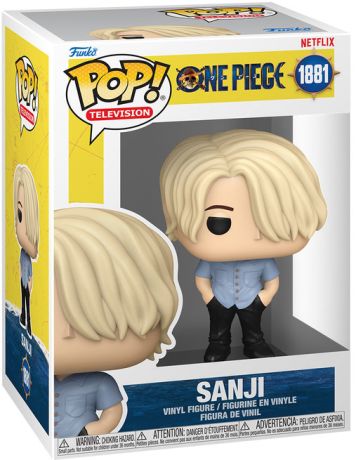 Figurine Funko Pop One Piece Série Netflix #1881 Sanji