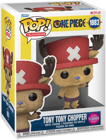 Figurine Funko Pop One Piece Série Netflix #1883 Tony Tony Chopper - Flocked
