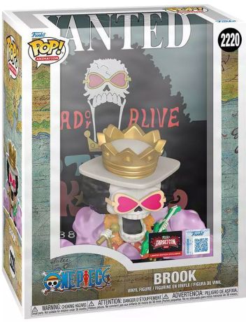 Figurine Funko Pop One Piece #2220 Brook - Poster