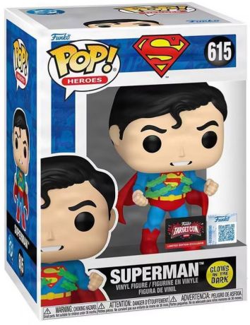 Figurine Funko Pop Superman #615 Superman - Glow in the Dark