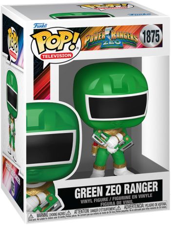 Figurine Funko Pop Power Rangers #1875 Ranger Zeo Vert