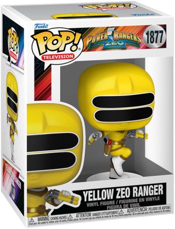 Figurine Funko Pop Power Rangers #1877 Ranger Zeo Jaune