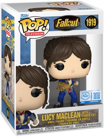 Figurine Funko Pop Fallout (Série) #1919 Lucy Maclean avec Power Fist
