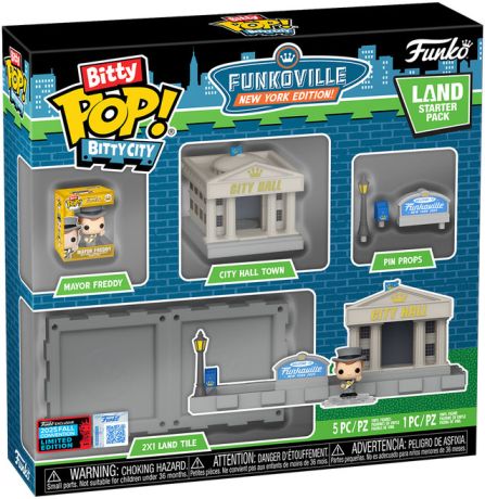 Figurine Funko Pop Freddy Funko Bitty City Funkoville New York Edition Land Starter Pack