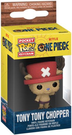 Figurine Funko Pop One Piece Série Netflix Tony Tony Chopper - Porte-clés