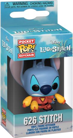 Figurine Funko Pop Lilo et Stitch [Disney] Stitch 626 - Porte-clés